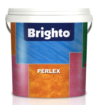 Brighto Perlex Luxury Coating – Pearlescent Silky Sand Texture Interior Decorative Paint for Designer Walls